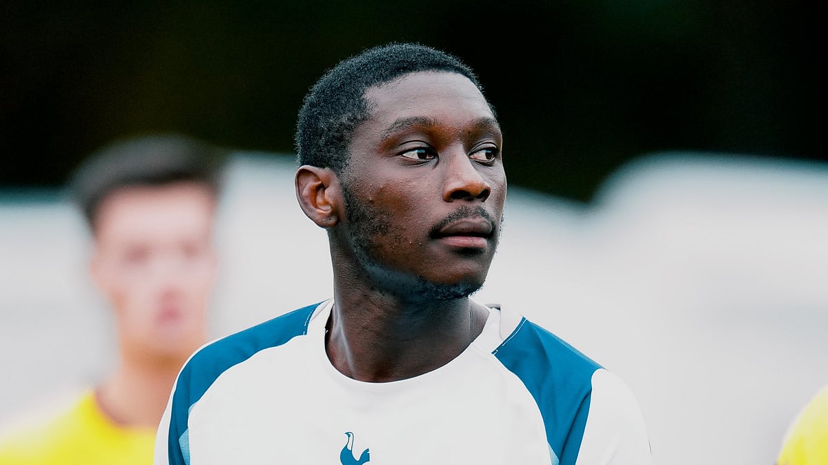 SpursOfficial/X : Randal Kolo Muani in action for Tottenham Hotspur