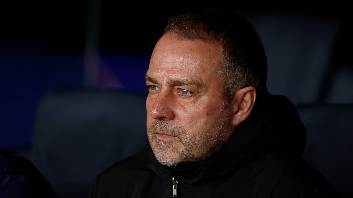 Barcelona head coach Hansi Flick.