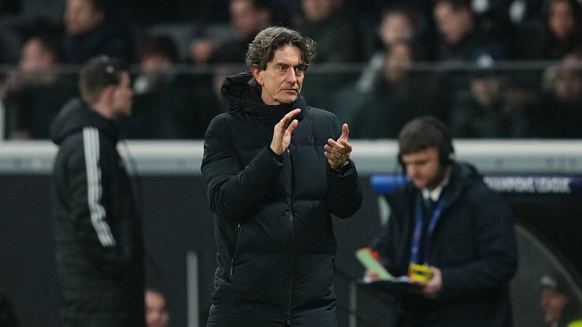 Tottenham boss Thomas Frank.