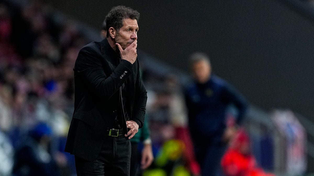 Atletico Madrid manager Diego Simeone.