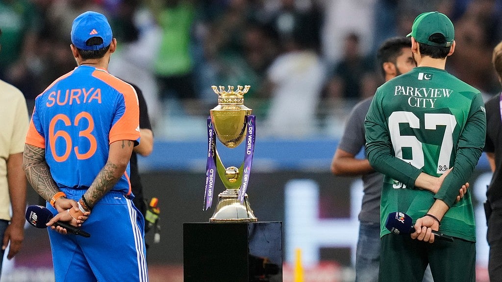 File/AP : India did not shake hands with Pakistan players throughout the T20 Asia Cup 2025.