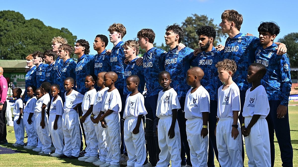 X/ZimCricketv : England U19 vs Australia U19 1st semi-final live score: England bat first.