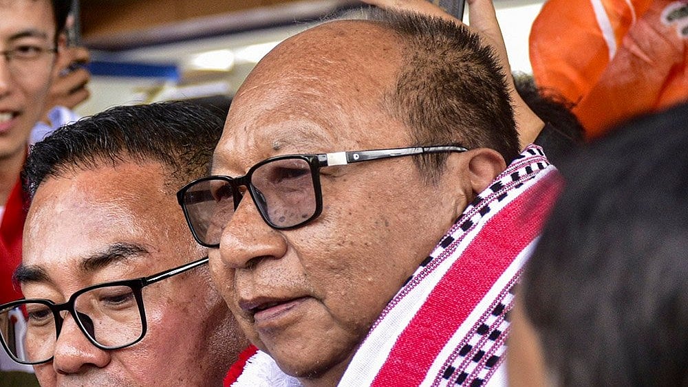 PTI; Representative image : The swearing-in ceremony was held at Lok Bhavan here, hours after the Presidents rule in the state was revoked.