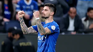 File Photo : Ruben Neves while playing for Al Hilal in Saudi Pro League