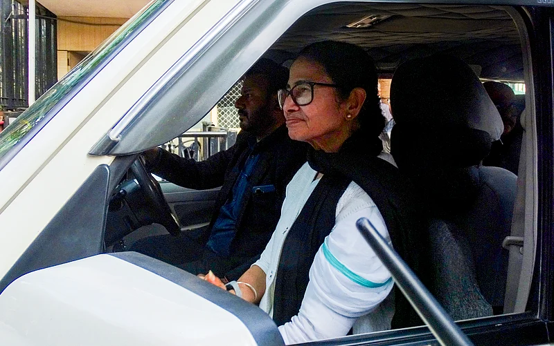 PTI : West Bengal CM Mamata Banerjee leaves the Supreme Court premises, in New Delhi, Wednesday, Feb. 4, 2026. The Supreme Court heard a plea filed by Mamata Banerjee challenging the ongoing Special Intensive Revision (SIR) of electoral rolls in the state.