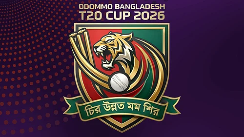 | Photo: X/BCBTigers : The Odommo Bangladesh T20 Cup 2026 logo.