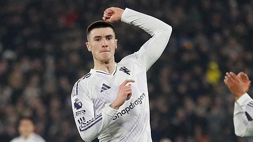 Opta : Manchester Uniteds goalscorer Benjamin Sesko