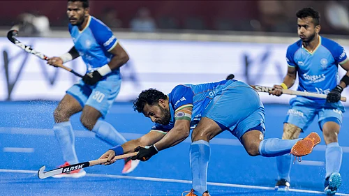 Photo: Hockey India : Captain and star drag-flicker Harmanpreet Singh will once again play a pivotal part in Indias fortunes.