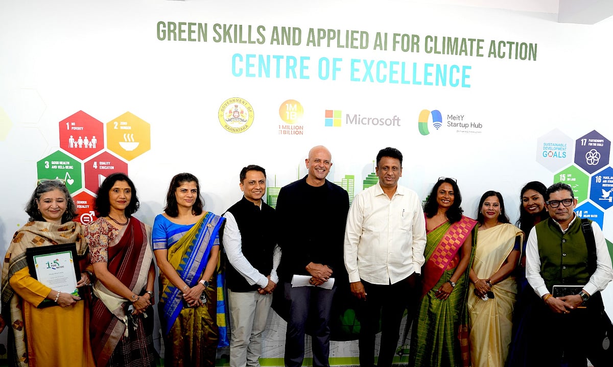 1M1B Foundation Launches Green Skills And Applied AI Centre Of Excellence In Bengaluru