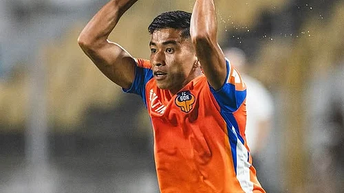| Photo: Instagram/indiansuperleague : FC Goas Boris Singh in action during the Indian Super League match against Inter Kashi on February 14, 2026.