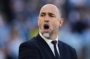 | Photo: LaPresse/Alfredo Falcone via AP : Juventus' head coach Igor Tudor during the Serie A soccer match between Lazio and Juventus at Rome's Olympic stadium, Saturday, May 10, 2025.