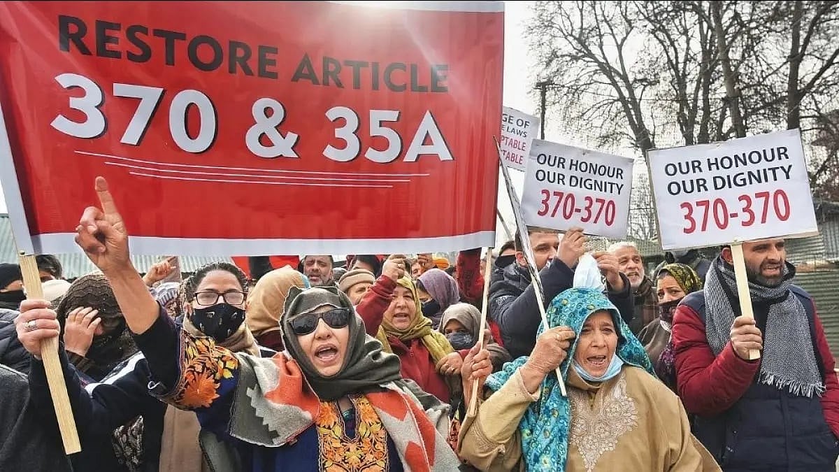 Representative image : Abrogation of Article 370