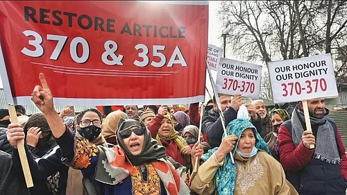 Representative image : Abrogation of Article 370
