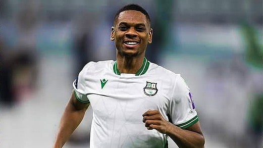 | Photo: Instagram/ahliqat : Al Ahli Doha's Sekou Yansane celebrates after scoring during the AFC Champions League Two match against Sepahan on February 18, 2026.