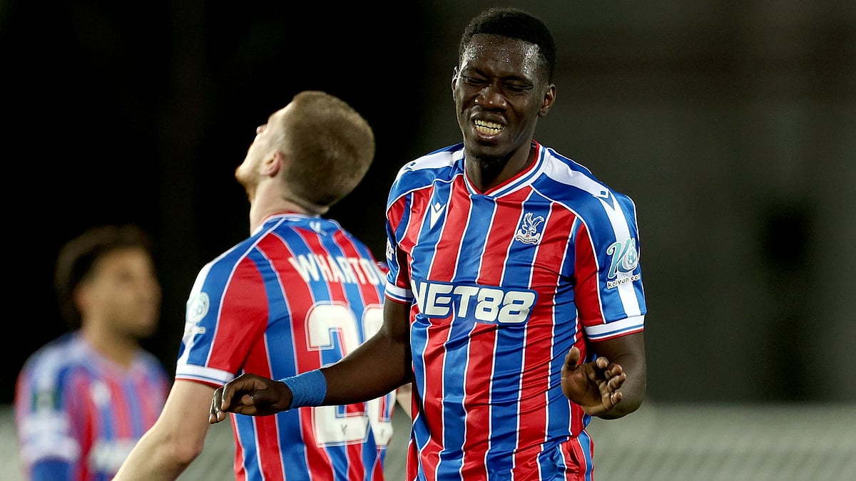 Ismaila Sarr saw a goal disallowed in Crystal Palace's draw with Zrinjski