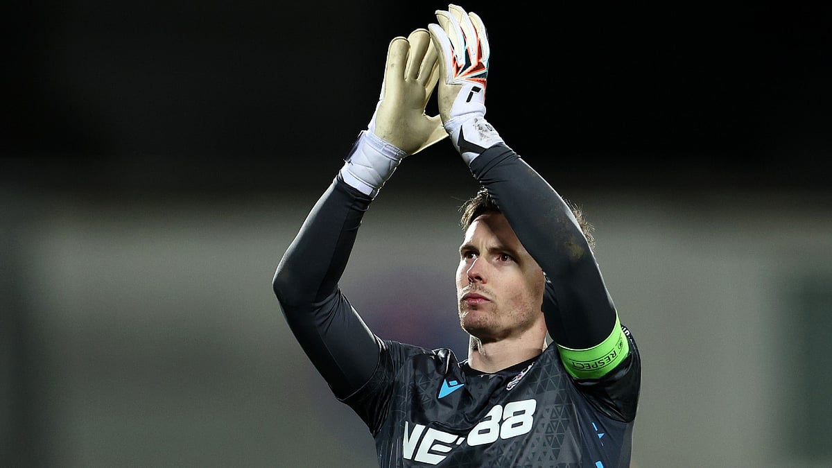 Crystal Palace goalkeeper Dean Henderson