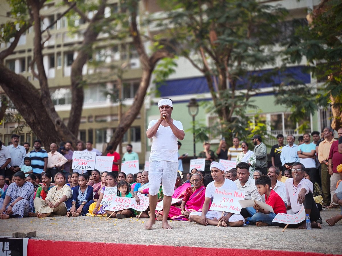 Revolutionary Goans / Facebook  : Goan Citizens protesting against 39 A 