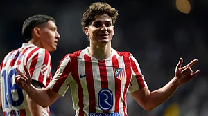 Julian Alvarez scored the winner for Atletico Madrid against Real Oviedo