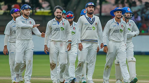 X/Afghanistan Cricket Board : Afghanistan lost to India by an innings and 262 runs in their only prior Test meeting.