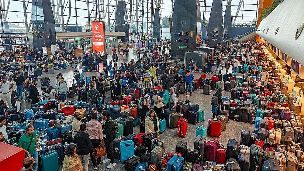PTI/Shailendra Bhojak : Kolkata Airport Cancels 10 International Flights as West Asia Conflict Escalates