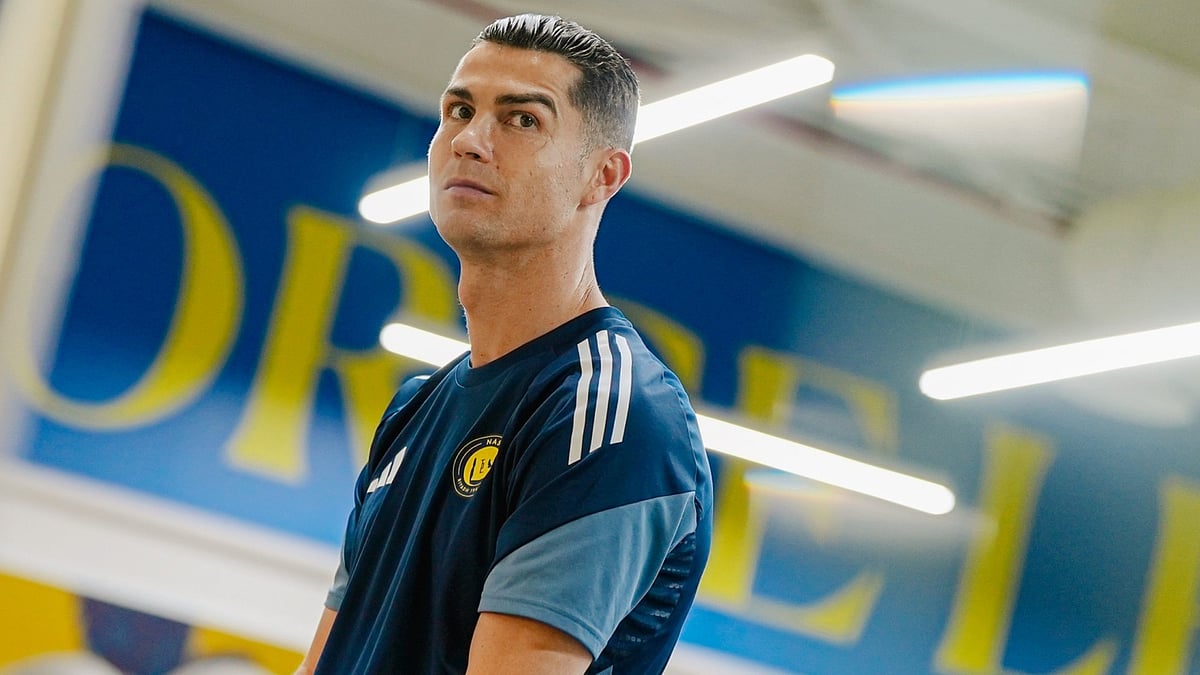 X/Al Nassr FC : Cristiano Ronaldo trains with Saudi Pro League club Al-Nassr in Riyadh.