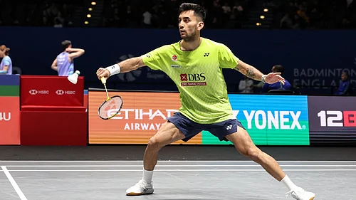 Badminton Photo : Lakshya Sen in All England 2026 Opening Round