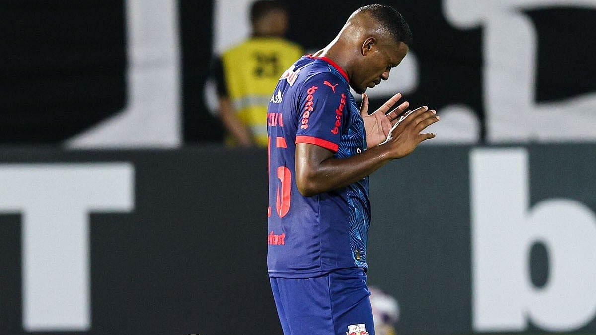 | Photo: Instagram/gmarques001 : File photo of Gustavo Marques in action for Red Bull Bragantino.