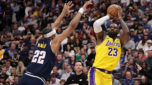 LeBron James became the NBAs all-time leader in career field goals made in the Los Angeles Lakers 120-113 loss to the Denver Nuggets on Thursday.