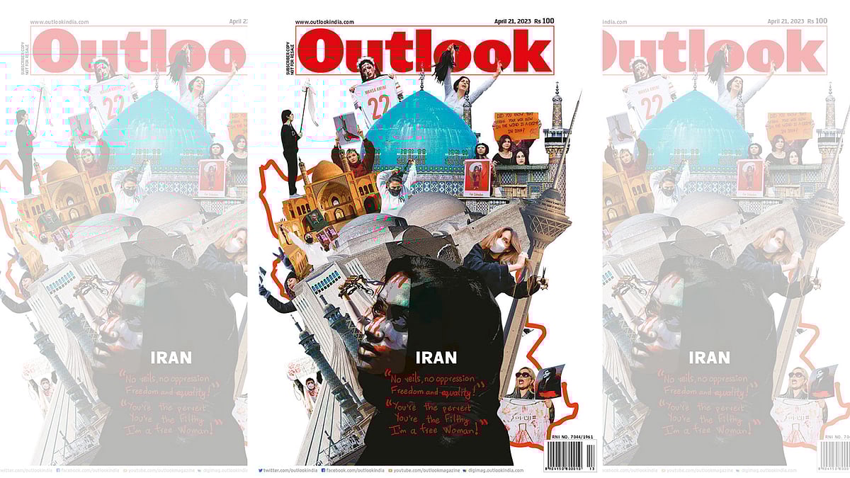 Outlook published a special issue in April 2023 titled “Women, Life, Freedom: A Homage To Those Who Died In Iran”