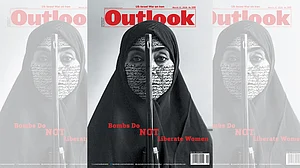 Courtesy of the artist and Gladstone Gallery : Cover (Shirin Neshat, Rebellious Silence, 1994, B&W RC print & ink