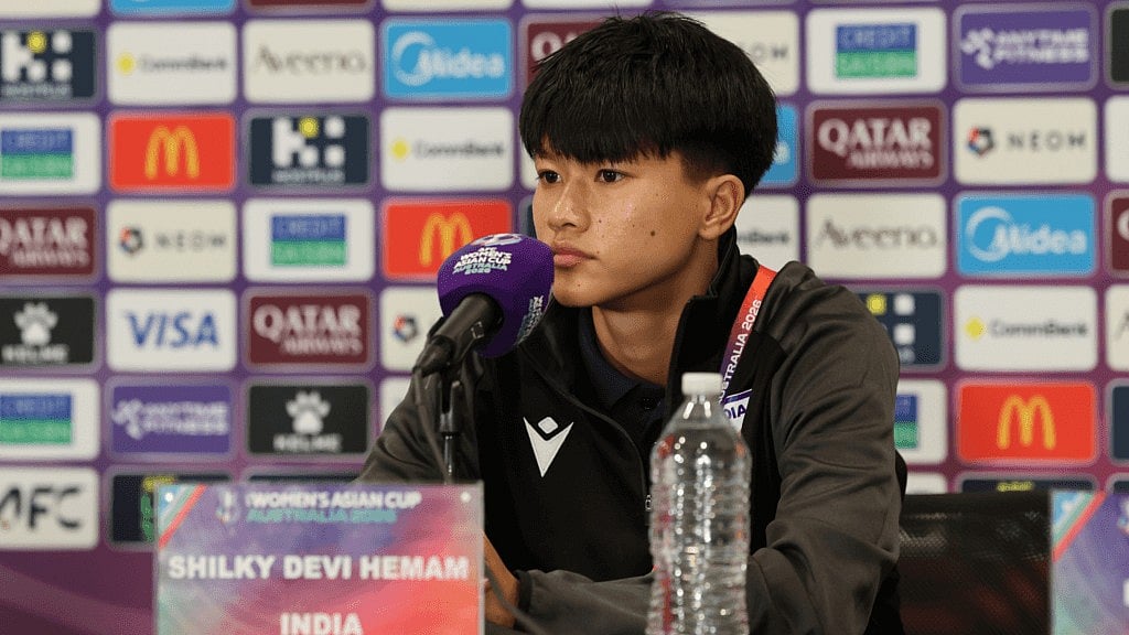 AIFF : India midfielder Shilky Devi Hemam.