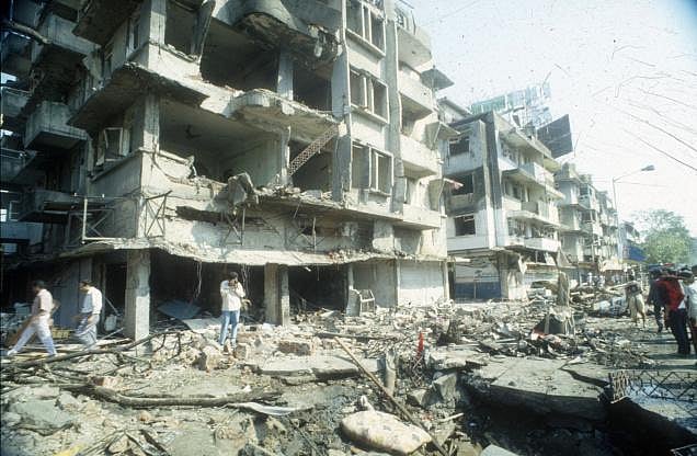 File photo : Aftermath of the Mumbai serial blasts in 1993