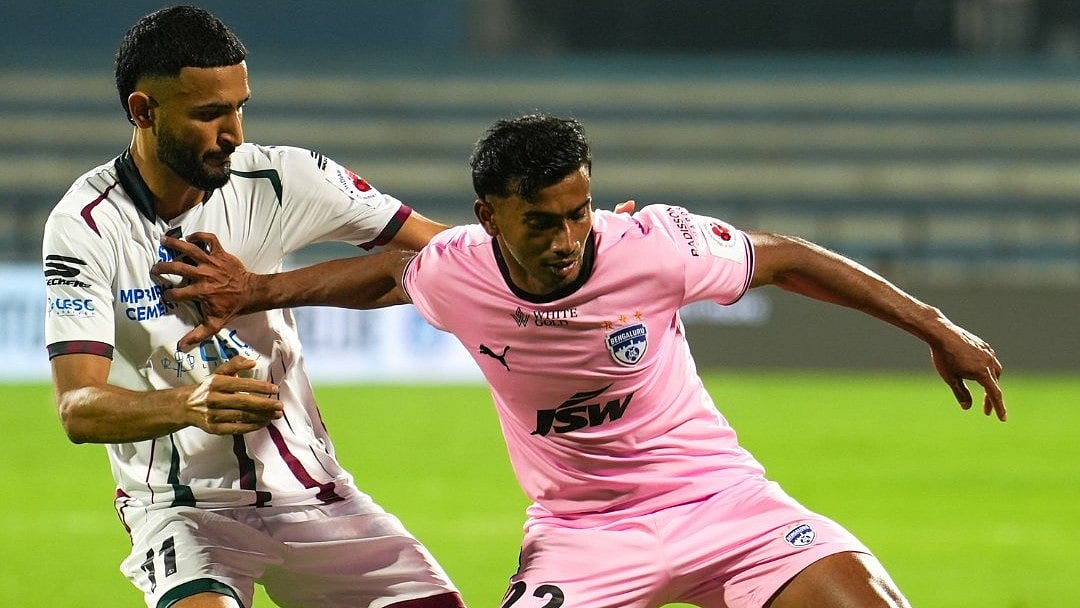 x/bengalurufc : Bengaluru FC 0-0 Mohun Bagan Live Score, ISL: Dimitri Petratos Fires Wide As Mariners Squander A Golden Chance