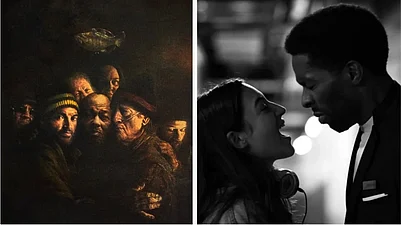 X : The Singers And Two People Exchanging Saliva Tie For Oscars