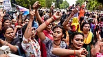 PTI : Bhubaneswar: Members of the Odisha Transgenders Association stage a demonstration near the Odisha Assembly during the Budget session, demanding withdrawal of the Centres proposed Transgender Persons (Protection of Rights) Amendment Bill, in Bhubaneswar, Tuesday, March 17, 2026.