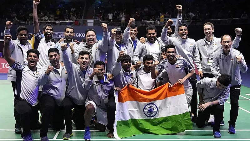 File : India had lifted their maiden Thomas Cup title in 2022.