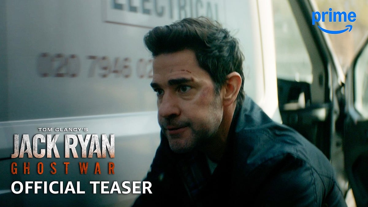 YouTube/Prime Video : John Krasinski in Jack Ryan: Ghost War teaser