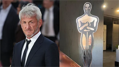 Sean Penn photo-Shutterstock/Oscar photo-Oleksandr Pertsovskyi
: Sean Penn receives special Oscar in Ukraine after skipping the ceremony