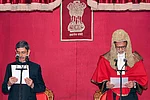 | Source: IMAGO/ANI News : Swearing-in ceremony of newly appointed West Bengal Governor Ravindra Narayan Ravi (or R.N. Ravi) at Lok Bhavan in Kolkata.