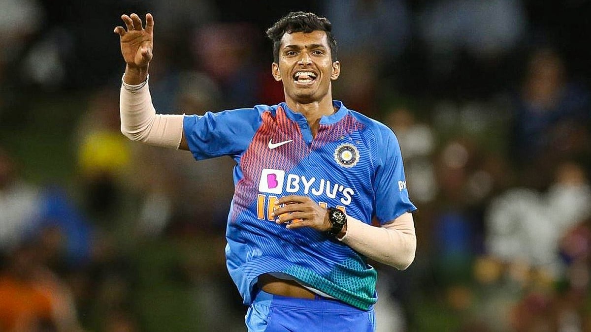 X/Kolkata Knight Riders : File photo of India seamer Navdeep Saini, who will represent Kolkata Knight Riders in IPL 2026.