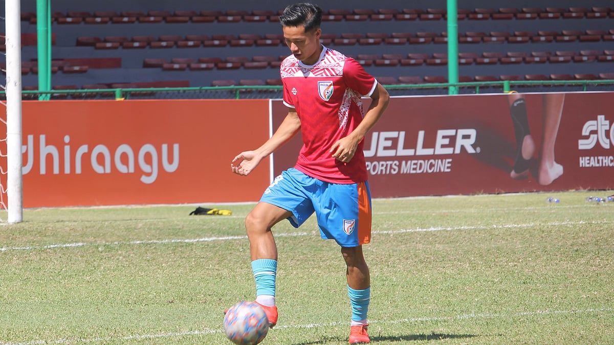 | Photo: AIFF : India players in training ahead of the SAFF U20 Championship match against Bangladesh on March 28, 2026.