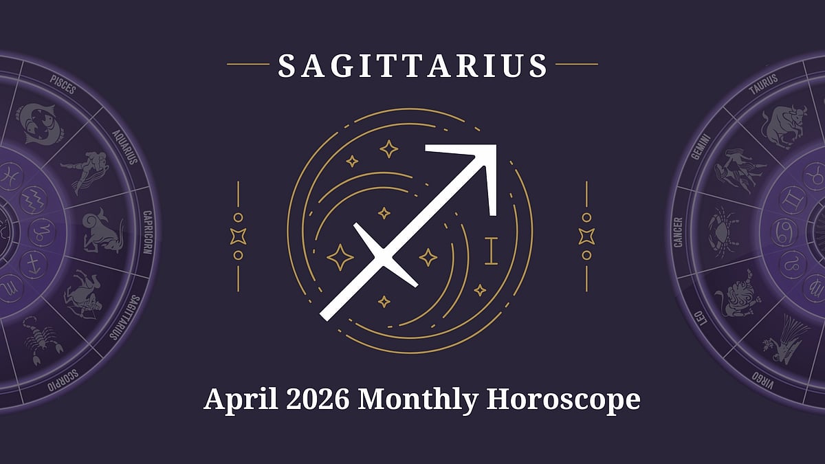 Sagittarius Monthly Horoscope for April 2026