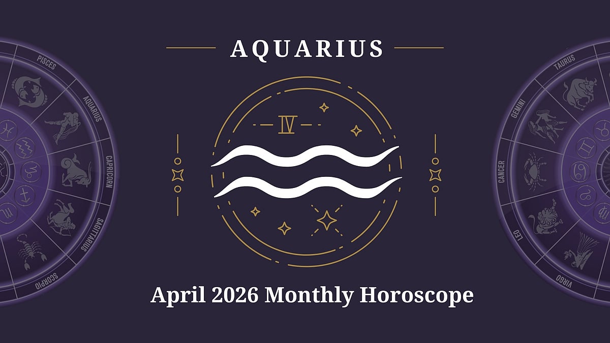 Aquarius Monthly Horoscope for April 2026