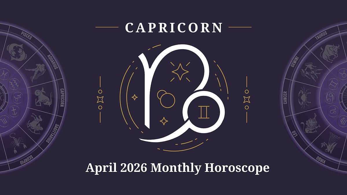 Capricorn Monthly Horoscope for April 2026