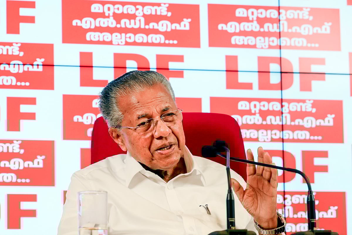 PTI : Kerala Chief Minister Pinarayi Vijayan speaks during a press conference at the AKG Centre, in Thiruvananthapuram on March 31, 2026.