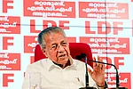 PTI : Kerala Chief Minister Pinarayi Vijayan speaks during a press conference at the AKG Centre, in Thiruvananthapuram on March 31, 2026.