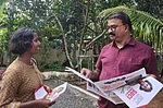 From Ashna Thambi : Thambi is running her campaigns in the Ettumanoor assembly constituency. In an interview with Outlook, Tahmbi discussed her journey, her vision, and why she believes social work has nothing to do with money.