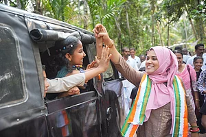 Fathima Thahiliya/ Facebook : Young Muslim women perceive IUML candidate Fathima Thahiliya as a symbol of hope.