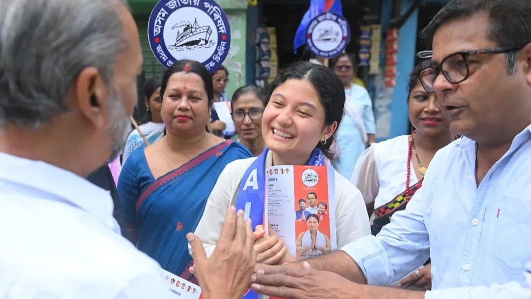 Source: Instagram  : In Assam’s Polarised Polls, Kunki Chowdhury Makes A Governance Pitch 