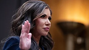 IMAGO / Newscom World : Why Did He Fire Cabinet Secretary Kristi Noem, Christened ICE Barbie By American Press?